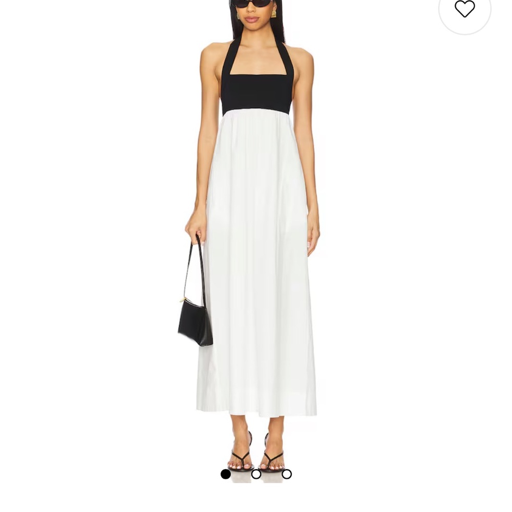 bec + bridge Black and White Maxi Dress